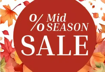 % Mid Season Sale