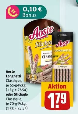 Longhetti Classique oder Stickado Classique