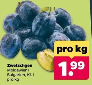 Zwetschgen Moldawien/Bulgarien, Kl. I