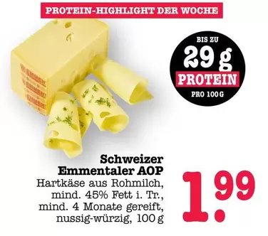 Schweizer Emmentaler AOP
