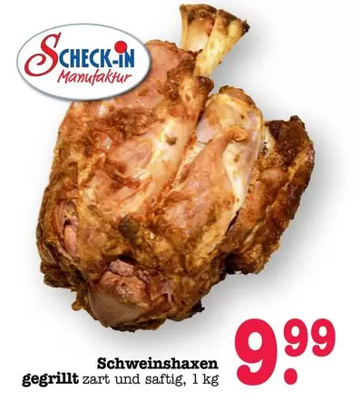 Schweinshaxen gegrillt